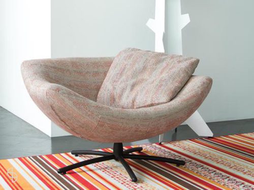 Label van den berg Gigi fauteuil ploeg stof