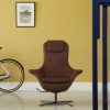 Label van den berg Seat 24 buffel draaifauteuil