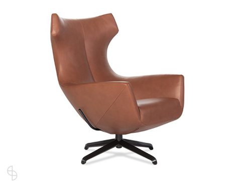 Design on stock leren draaifauteuil Nosto spinde next zwolle