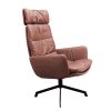 Arva KFF draaifauteuil hoog leer