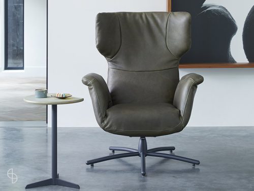 Spinde Next Label van den Berg draaifauteuil leer First Class