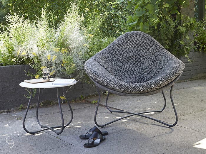 Label Hidde outdoor design stoel