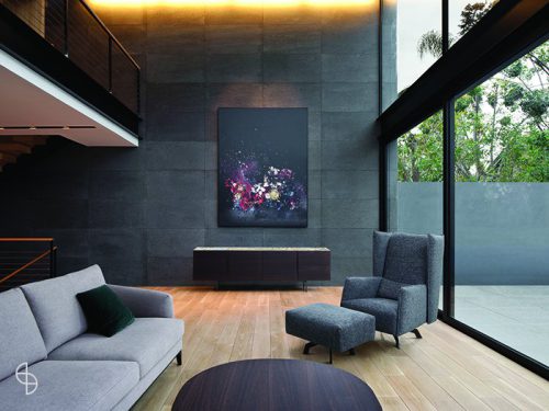 Fauteuil Ann met hokker Papadatos