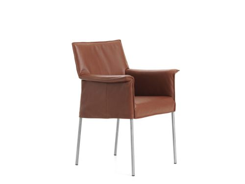 leren eetkamerstoel Gola Design on Stock