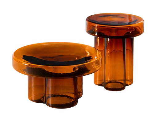 miniforms soda oranje glas tafel