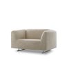 Pode marv loveseat beige stof