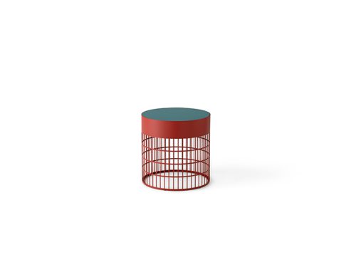 pode Mesh tafel rood