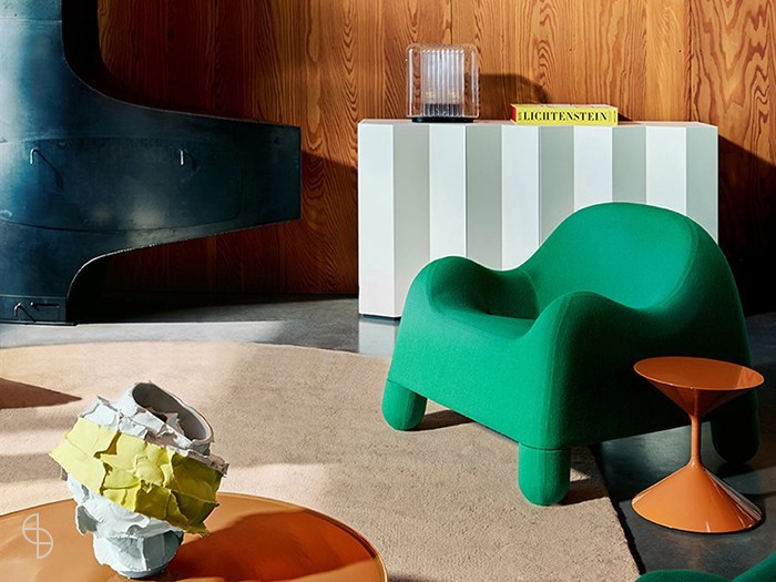 Zanotta fauteuil Gomma 1 Spinde Next