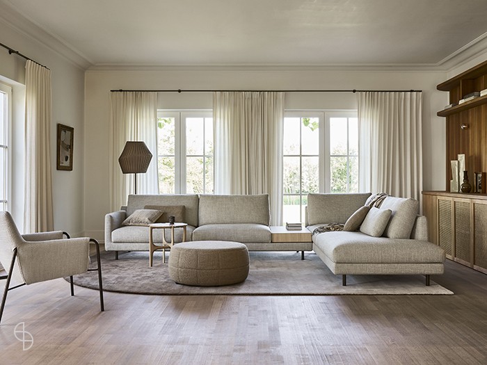 Elliot hoekbank design on stock